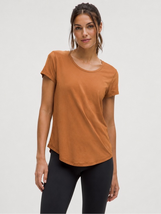 lululemon athletica Tops - Lululemon Women’s Short Sleeve Tee – Rust/Copper Brown – Relaxed Fit